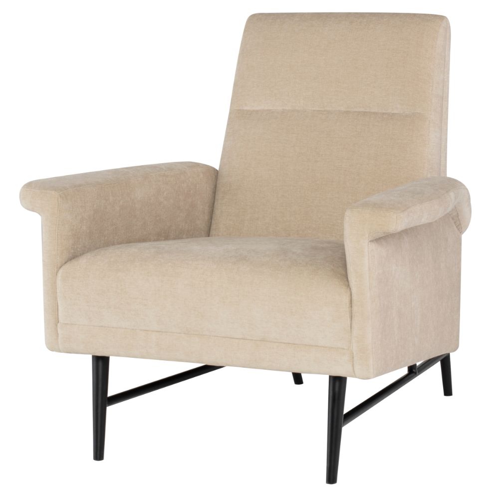 Nuevo HGSC620 MATHISE OCCASIONAL CHAIR in ALMOND